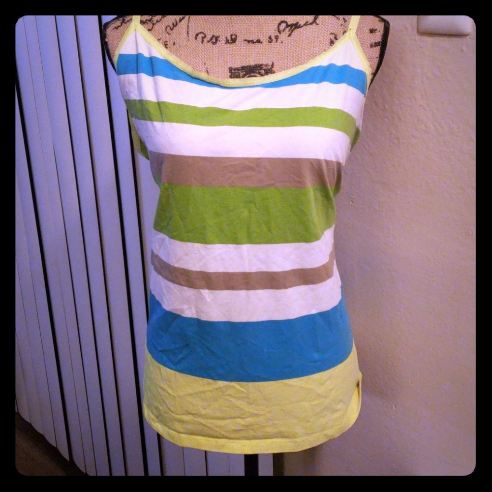 Adjustable multi-color camisole